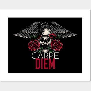 Carpe Diem - Stoic Maxim Art Posters and Art